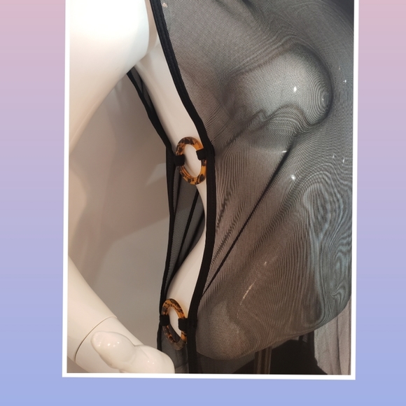 🤎🖤Stylish Swimwear Sheer Bathing suit Cover🖤🤎 - Picture 4 of 8